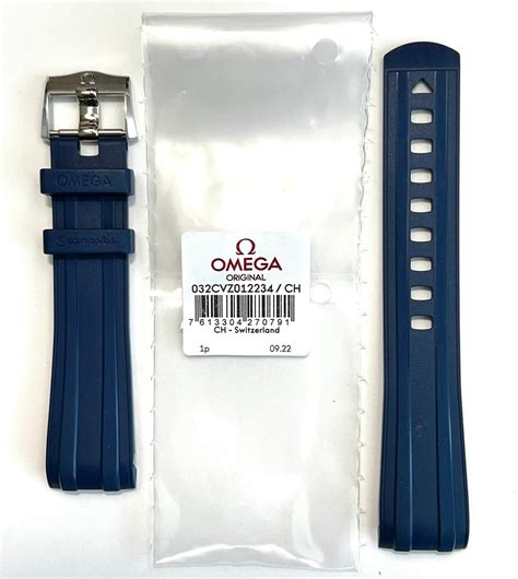 omega watch velcro strap|omega 21mm rubber strap.